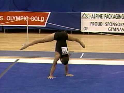 Jair Lynch - Floor Exercise - 1993 Winter Cup