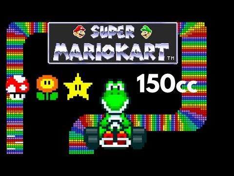 Super Mario Kart - 150cc Special Cup (45 Points) + Credits