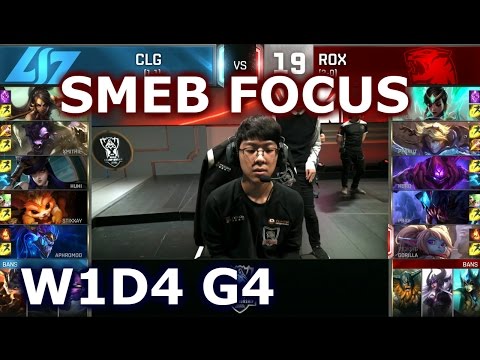 ROX vs CLG W1D4 - SMEB FOCUS Player Experience Stream (w/ LS and Zig) | Group A LoL S6 Worlds 2016