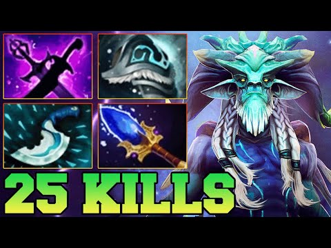 Ultra Kills + 25 Kills Leshrac Dota 2 Mid Lane Pro Gameplay Carry Support Build Guide Offlane 7.39