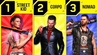 Cyberpunk 2077 LIFEPATHS - Everything You Need To Know! (Nomad, Corpo, Street Kid)