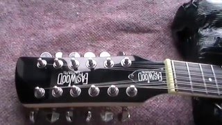 Video thumbnail for Eastwood Mandocaster 12 close up review by tallthinkev