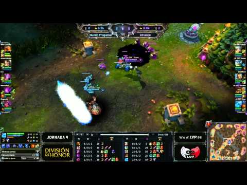 División de Honor LoL - Partido 16 - MundoProGamers vs x6tence - League Of Legends