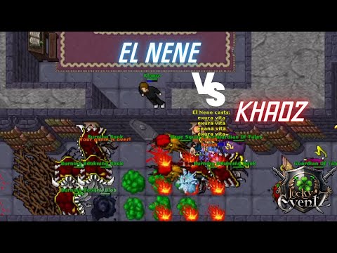 KHAOZ VS EL NENE TIBIA PVP N.A | OCTAVOS DE FINAL COMBATE DIA DOS   |  1 VS 1  |  LUCKY EVENTZ 2024
