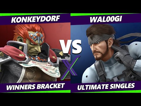 S@X 426 - KonkeyDorf (Gannondorf) Vs. Wal00gi (Snake) SSBU Smash Ultimate Tournament
