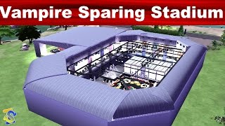 The Sims 4 - Building a Vampire Sparing Stadium