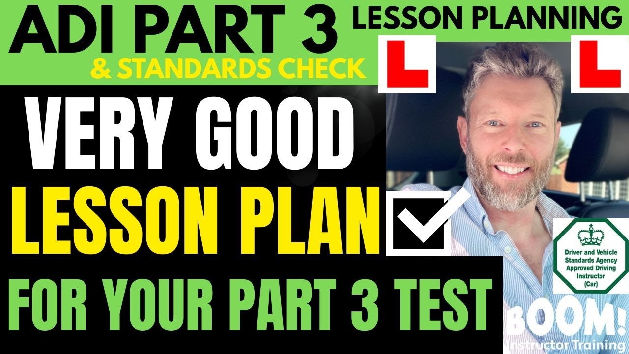 Part 3 Lesson Plan - That Works Every Time!