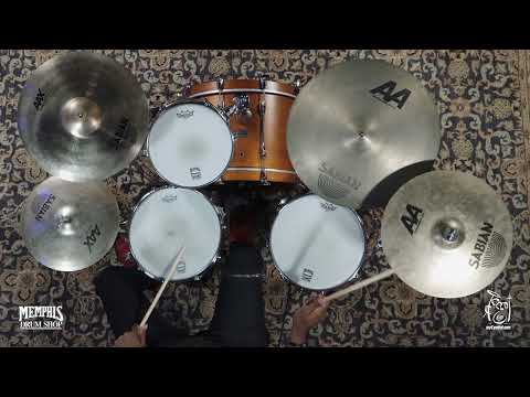 Used Sabian 16" AA Thin Crash Cymbal - Brilliant - 990g (U21606B-1030823V)