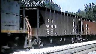 preview picture of video 'CSX Work Train at Handley, W.Va.'