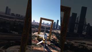 Flying through the Frame in Dubai 🇦🇪🖼️ #shorts #Dubai