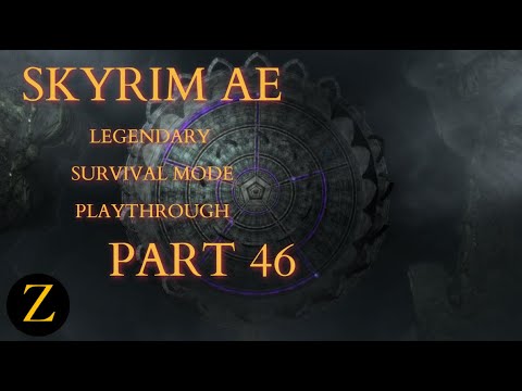 Skyrim Anniversary Edition / Legendary Difficulty Survival Mode Part 46 - A Casual Steak In My Hand