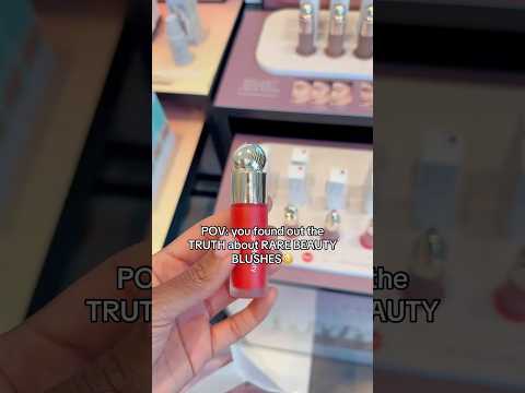 EXPOSING RARE BEAUTY BLUSHES 😳🍵#preppyproducts #skincare #freepreppyclip #beautyindustry #makeup