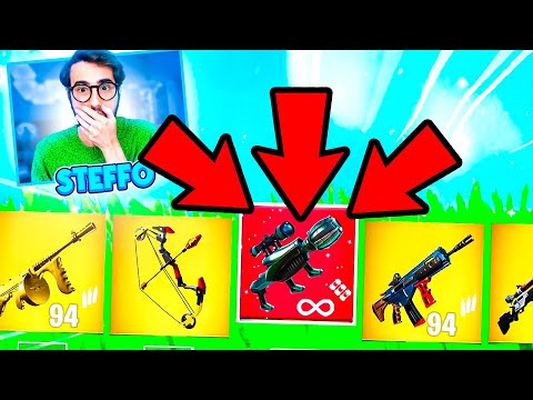 VINCO UTILIZZANDO SOLO L'ARMA "PIÙ FORTE" DEL GIOCO! - FORTNITE