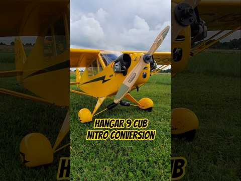 Sound upgrade on the Hangar 9 J-3 Cub #sound #fourstroke #engine