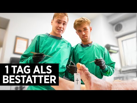Ich operiere eine Leiche ⚰️ 1 Tag Bestatter Selbstexperiment