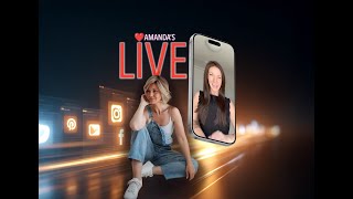 🚨 Amanda’s LIVE at 2 PM: Giveaways, 40% OFF & a Great Time!