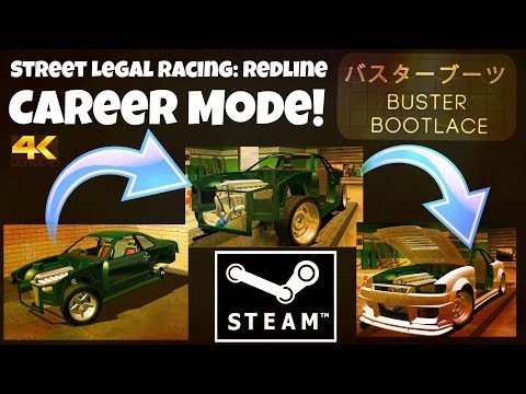 Street Legal Racing: Redline DLC Steam Release - Career Mode! Part 1 4K
