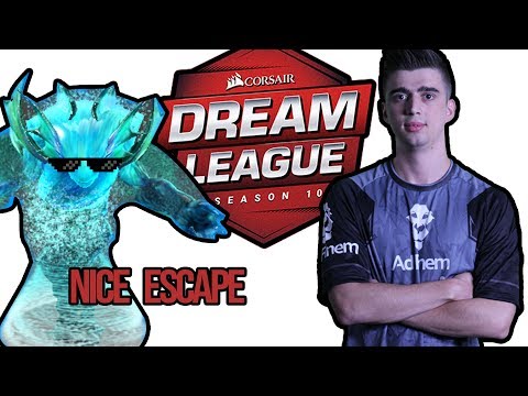 How did he escape from the two enemies? Madara (Morphling) - Vaga vs TFT DreamLeague SS10