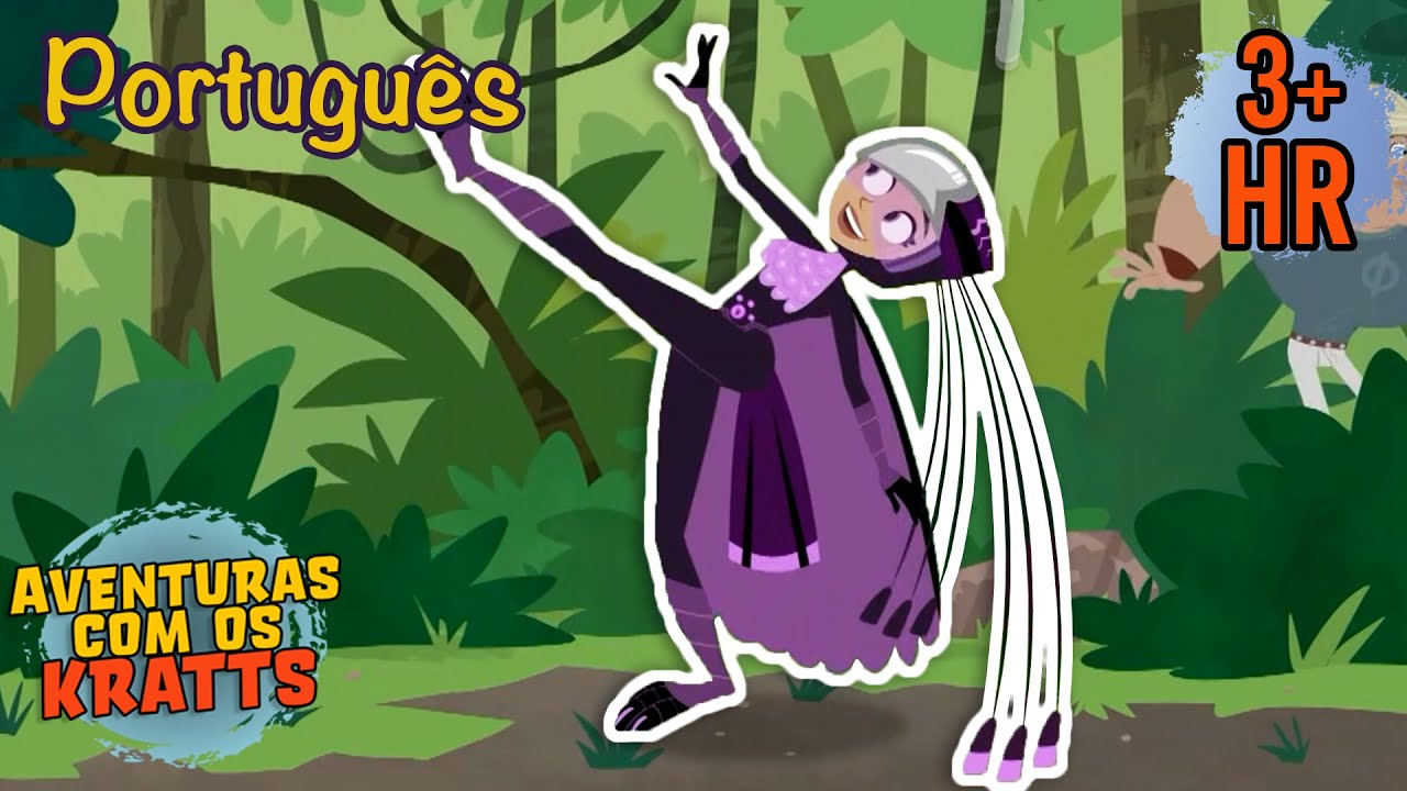 Aprendendo a dançar com pássaros [episódios completos] Aventuras com os Kratts