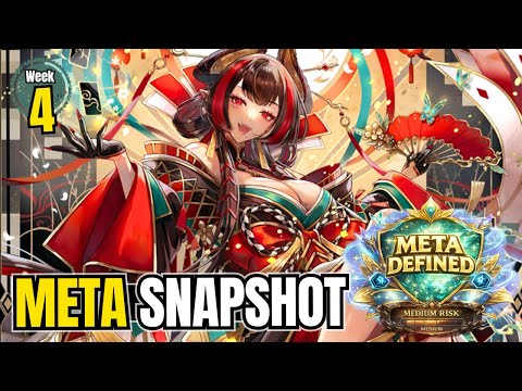 META SNAPSHOT Week 4 – Best Decks & Tier List | Pre-Balance Meta