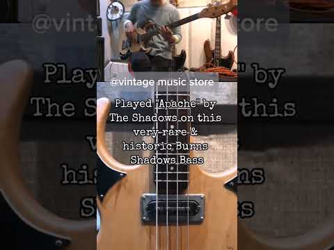 Thumbnail for The Shadows Burns bass  very rare collector's item #vintagebass #rarebass by Burns
