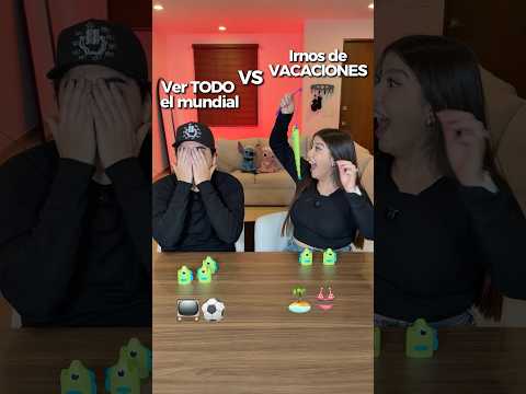 Vacaciones VS Mundial 🫣😱 ¿Quién GANA? #shorts
