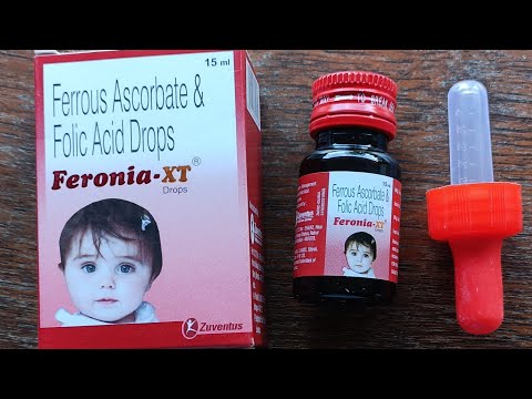 Ferrous Ascorbate, Folic Acid And Zinc Drops, 30 ml