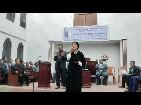 LALREMKIMI( KIKI)//RAM INHNING lO..at KHANPUI. PRESBYTERY CONFERENCE