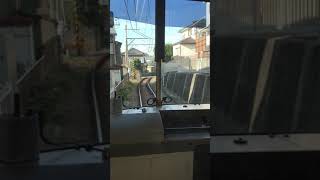 江ノ電車窓(後)腰前～鎌倉高校前