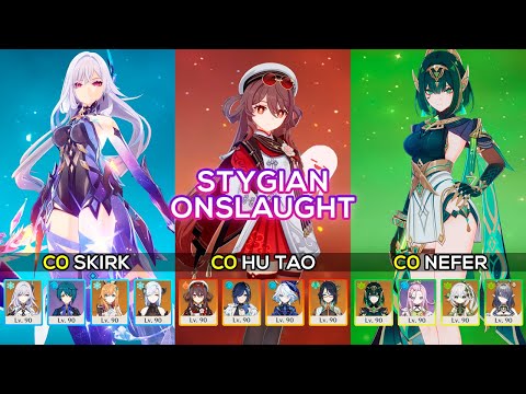 Stygian Onslaught Fearless | C0 Nefer / C0 Hu Tao / C0 Skirk | Genshin Impact 6.1