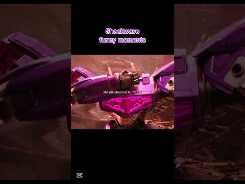 Shockwave funny moments #shockwave #transformers #transformersone #elita #bumblebee #movie