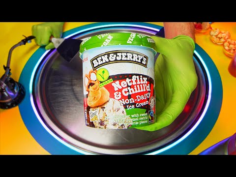 Your Perfect NETFLIX Ice Cream Rolls | ASMR 🎧