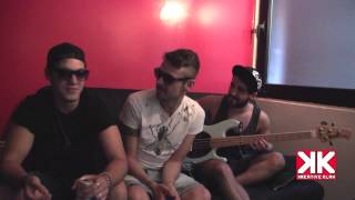 Sharks In Your Mouth - Exclusive 'Sofa Interview' @ Kreative Klan Studio