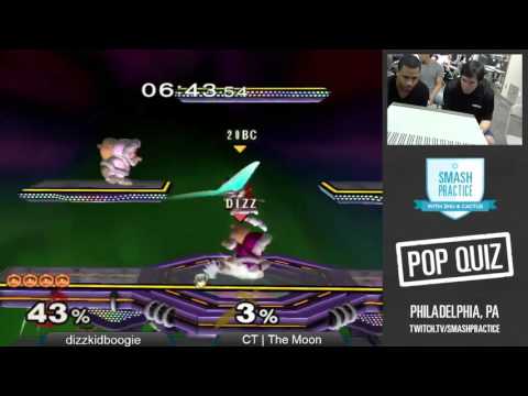 Pop Quiz III - Losers Round 7 Part 2 - The Moon (Marth) vs dizzkidboogie (Ice Climbers)
