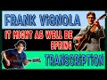 Frank Vignola - It Might As Well Be Spring | Transcription