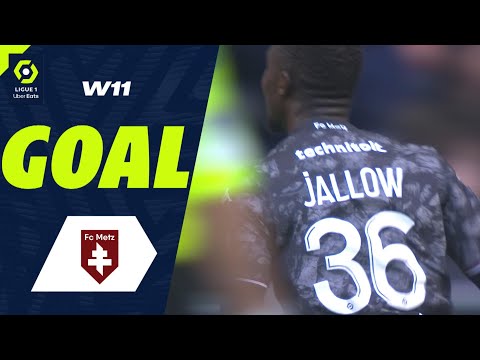 Goal Ablie JALLOW (77' - FCM) OLYMPIQUE LYONNAIS - FC METZ (1-1) 23/24