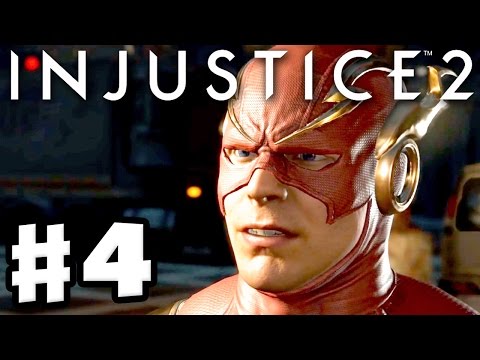 Injustice 2 - Gameplay Part 4 - The Flash! Chapter 4: Invasion! (Story Mode Walkthrough)
