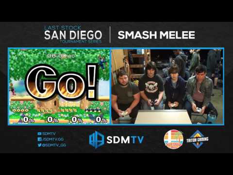 LSSD 89 - Dr. Light & Punk (Blue) vs. TpFox & satdaddy (Green) - SSBM Winners Semis - Smash Melee