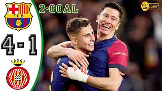 Barcelona vs Girona 4-1 - All Goals & Highlights - 2025