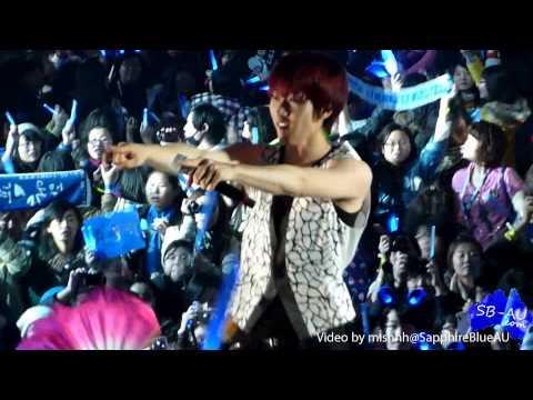 [FANCAM] 091212 Super Show 2 Nanjing - Disco Drive (Eunteuk Focus)