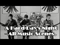 A Hard Day's Night - All Music Scenes. FULL HD. 1080p