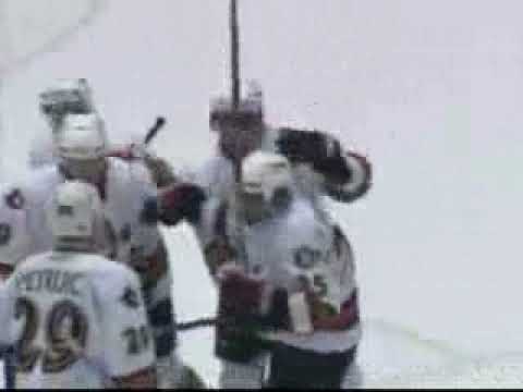 Bobby Robins First 2 Pro Goals | Binghamton Senators AHL 2006