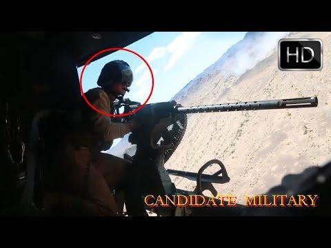 UH-1Y Venom - US Marines Firing The Powerful GAU-21 Machine Gun & M134 Minigun part 1