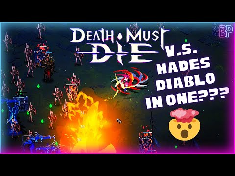 Death Must Die | VAMPIRE SURVIVORS HADES DIABLO IN ONE??? Bullet Heaven Survivors Roguelike Gameplay