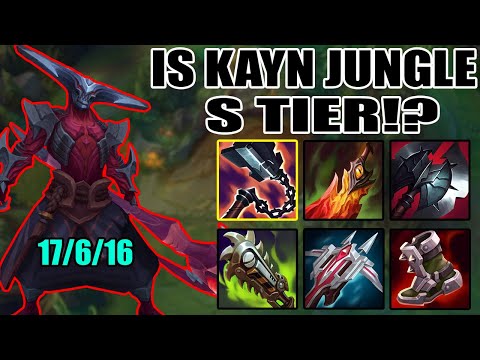 IS RED KAYN AN S TIER JUNGLER!? (17 Kill DOMINATION)