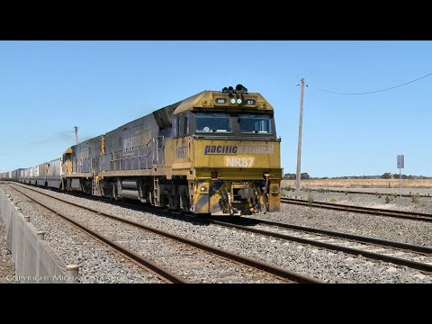 6MP4 TOLL / Pacific National Container Train (11/1/2019)  - PoathTV Australian Railways