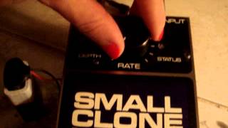 Video thumbnail for Vintage 1981 Electro-Harmonix Small Clone Mini-Chorus by I LOVE PEDALS