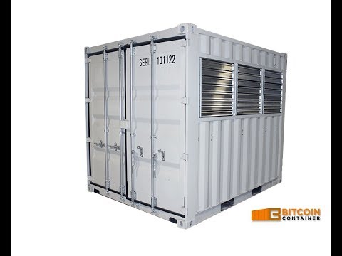 10ft Bitcoin Mining Container - Most Efficient Way