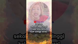 Download lagu #Quotes : Percuma Sekolah Tinggi Tinggi Kalau Level Moral Masih Setinggi Sendal #shorts #storywa mp3 Download lagu #Quotes : Percuma Sekolah Tinggi Tinggi Kalau Level Moral Masih Setinggi Sendal #shorts #storywa mp3
