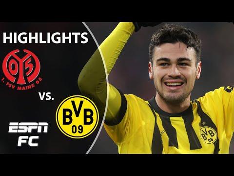 ???? Gio Reyna with another late winner ???? Mainz vs. Borussia Dortmund | Bundesliga Highlights | ESPN FC